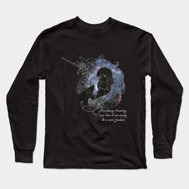 Forever Dreaming Long Sleeve T-Shirt by Relentlessartist